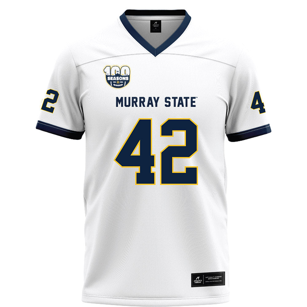 Murray State - NCAA Football : Jaquan Redfern - White Football Jersey-0