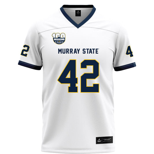 Murray State - NCAA Football : Jaquan Redfern - White Football Jersey-0