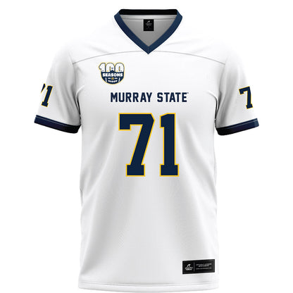 Murray State - NCAA Football : Cameron Stancil - White Football Jersey-0