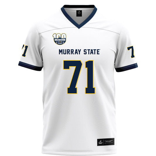Murray State - NCAA Football : Cameron Stancil - White Football Jersey-0