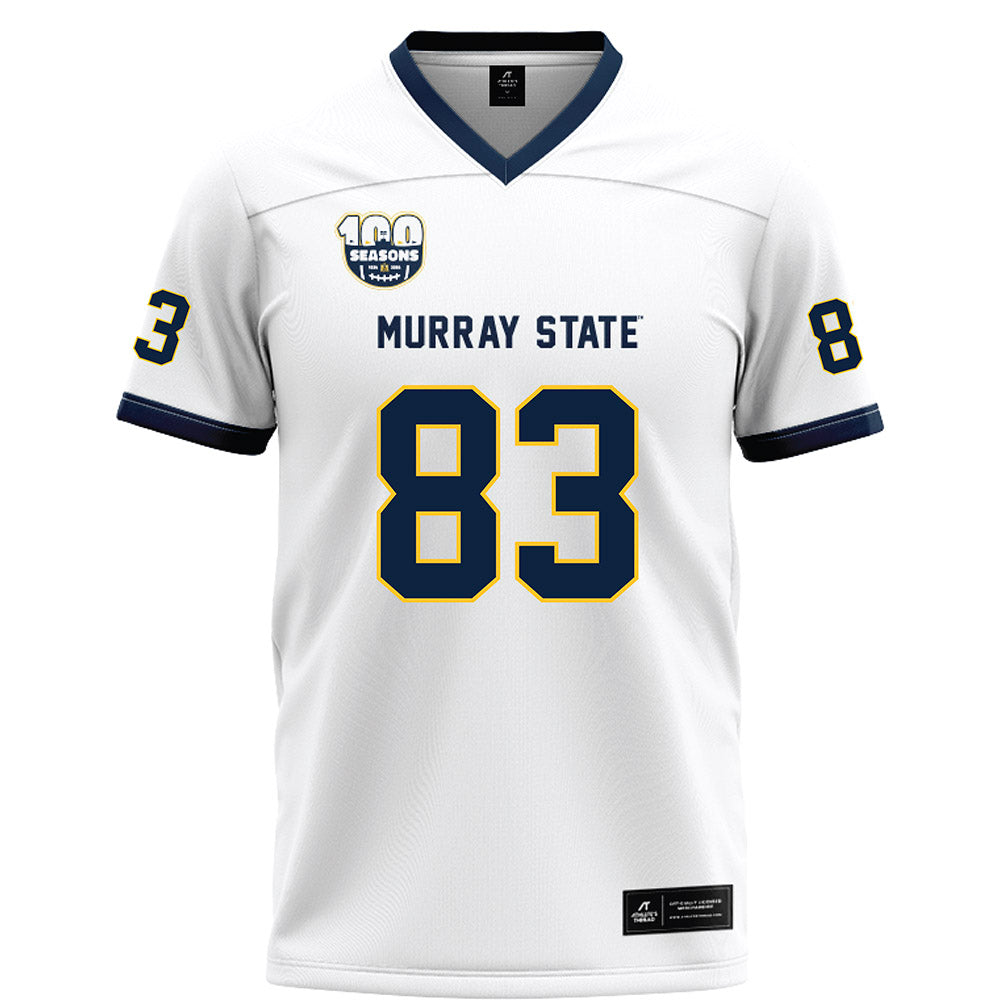 Murray State - NCAA Football : Harrison Spencer - White Football Jersey-0