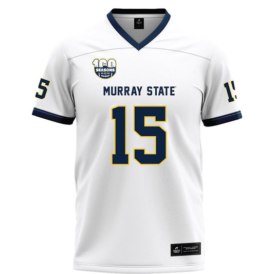 Murray State - NCAA Football : Blaze Berry - White Football Jersey-0