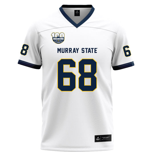 Murray State - NCAA Football : Wyatt Buffington - White Football Jersey-0