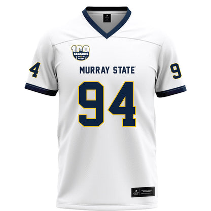 Murray State - NCAA Football : Rickshun Wilson - White Football Jersey-0