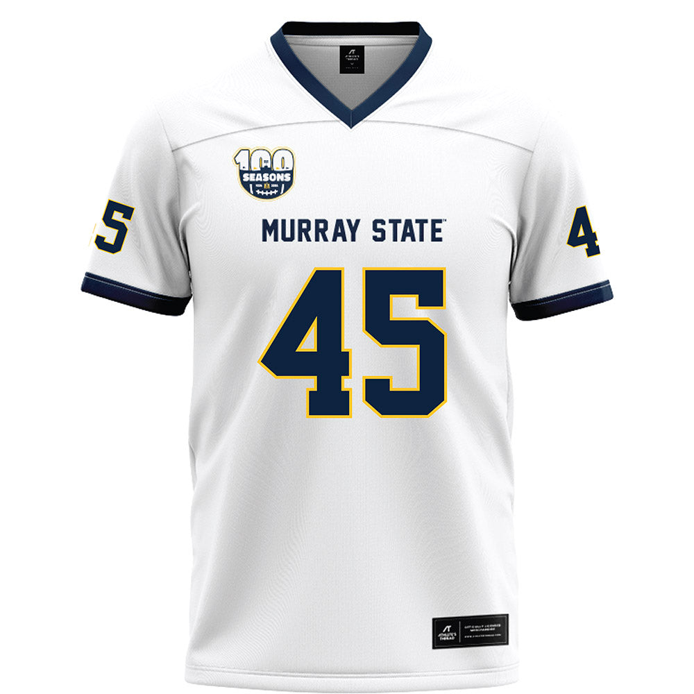 Murray State - NCAA Football : Klayton Ingram - White Football Jersey-0