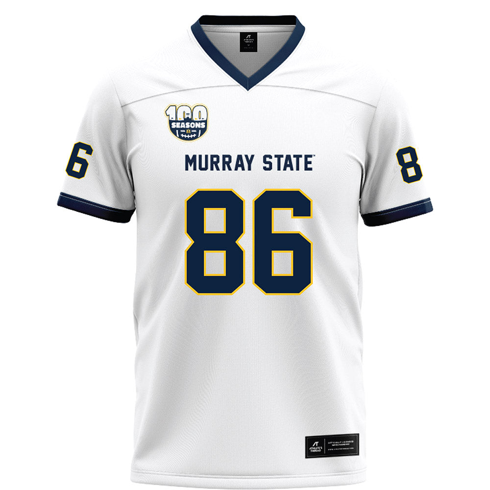 Murray State - NCAA Football : Reece Wilder - White Football Jersey-0