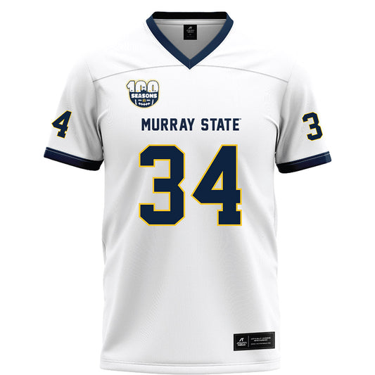 Murray State - NCAA Football : Spencer Conn - White Football Jersey-0
