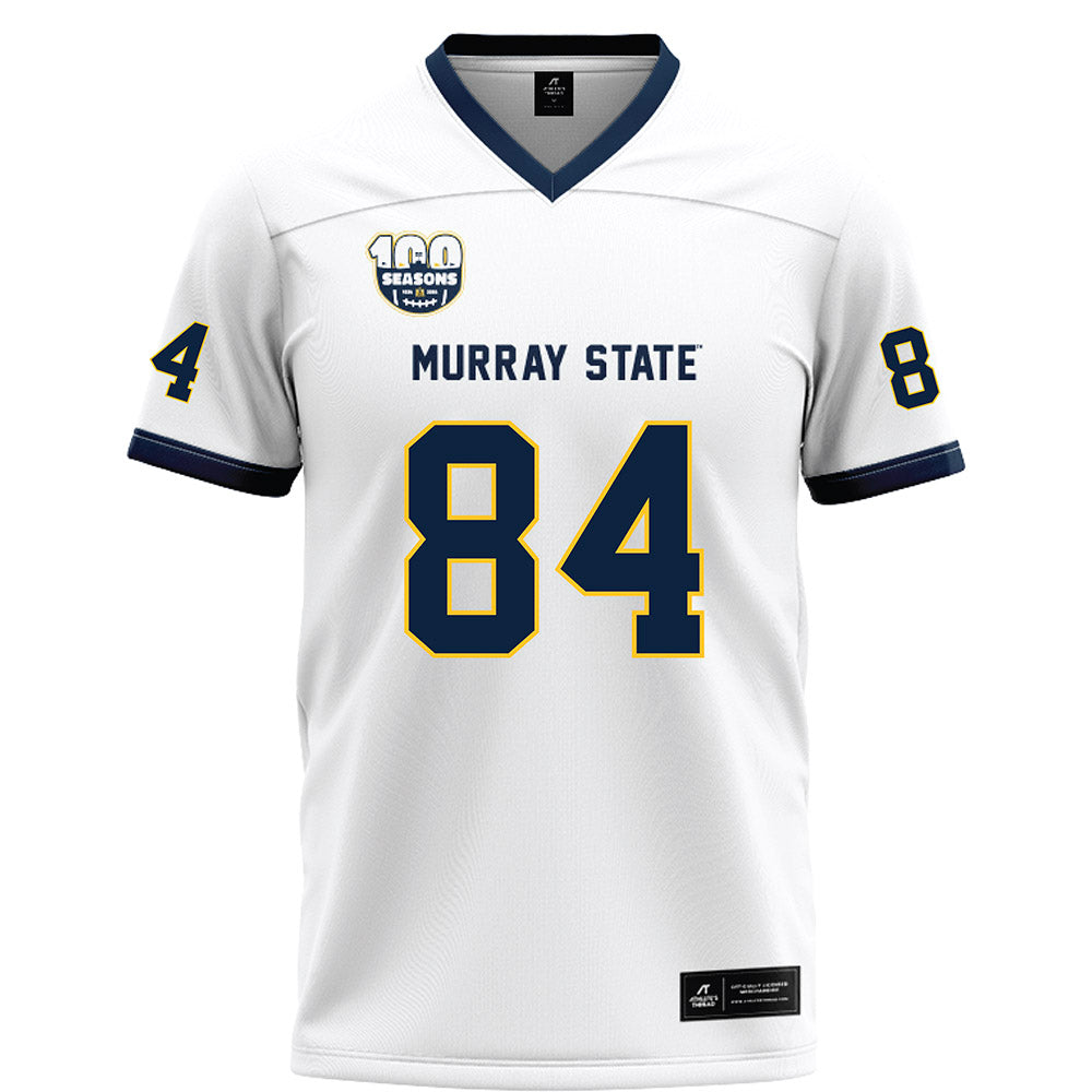 Murray State - NCAA Football : Jaxon Potter - White Football Jersey-0