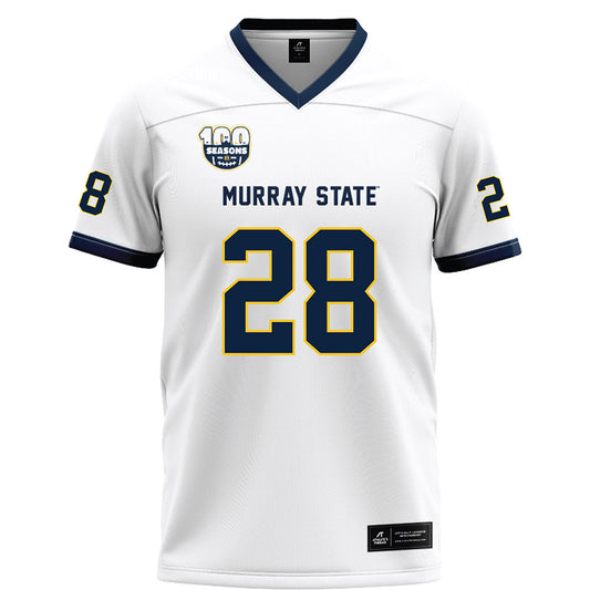 Murray State - NCAA Football : Tre Darden - White Football Jersey-0
