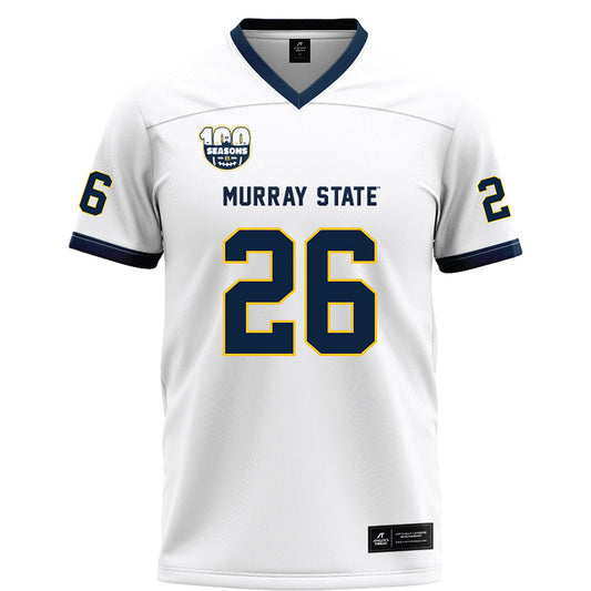 Murray State - NCAA Football : Rett Hemphill - White Football Jersey-0