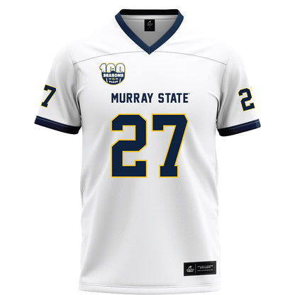 Murray State - NCAA Football : Tomorris Green - White Football Jersey-0