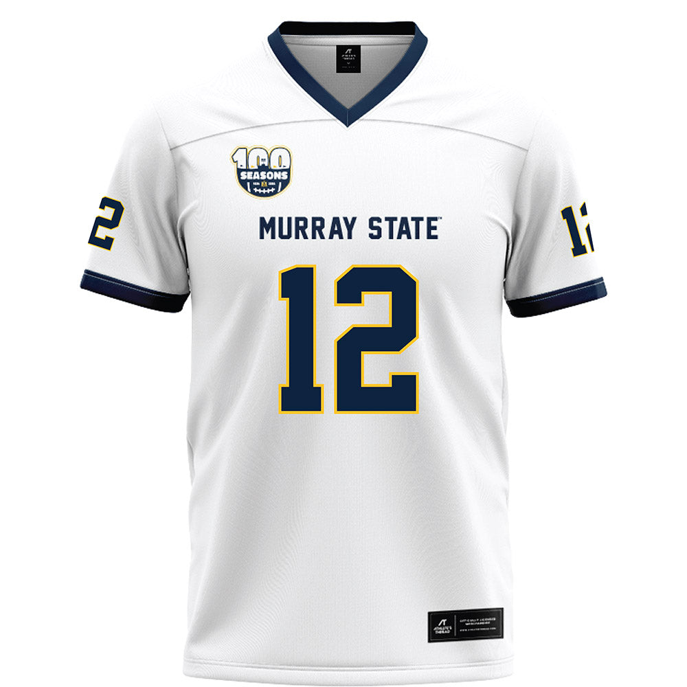 Murray State - NCAA Football : Lucas Desjardins - White Football Jersey-0