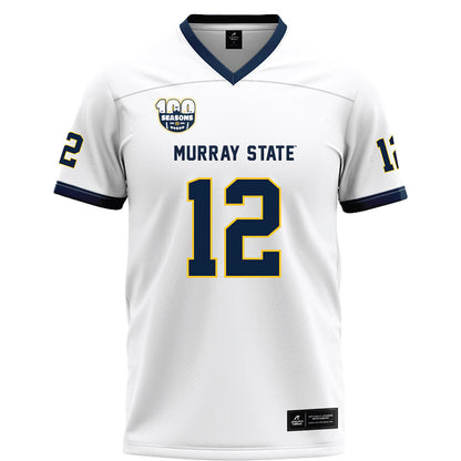 Murray State - NCAA Football : Lucas Desjardins - White Football Jersey-0