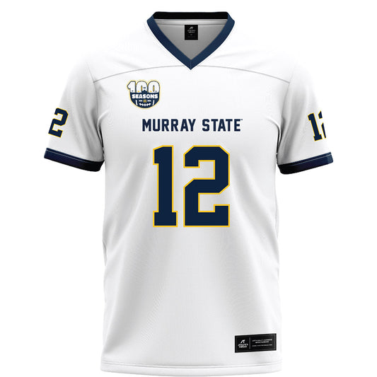 Murray State - NCAA Football : Lucas Desjardins - White Football Jersey-0