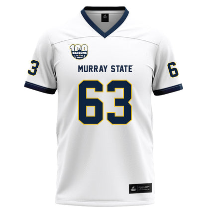 Murray State - NCAA Football : Jake Darby - White Football Jersey-0