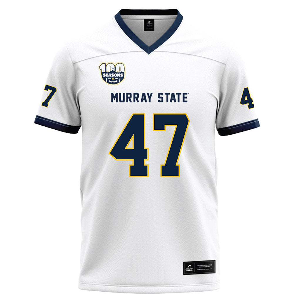 Murray State - NCAA Football : Cooper Ford - White Football Jersey-0