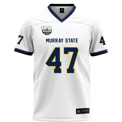 Murray State - NCAA Football : Cooper Ford - White Football Jersey-0