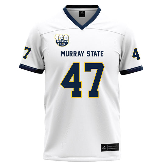 Murray State - NCAA Football : Cooper Ford - White Football Jersey-0