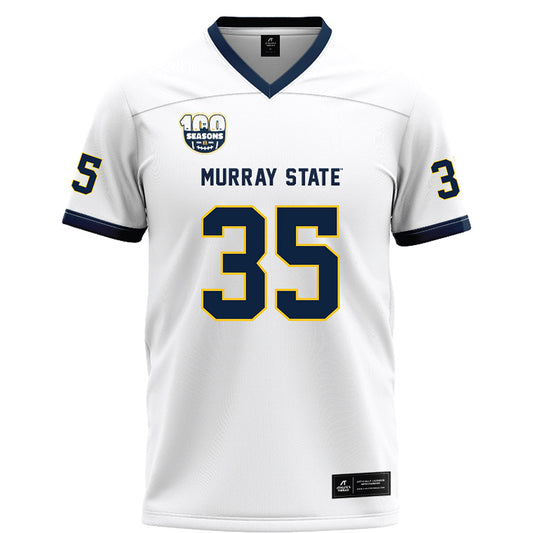 Murray State - NCAA Football : Tyler Dorn - White Football Jersey-0