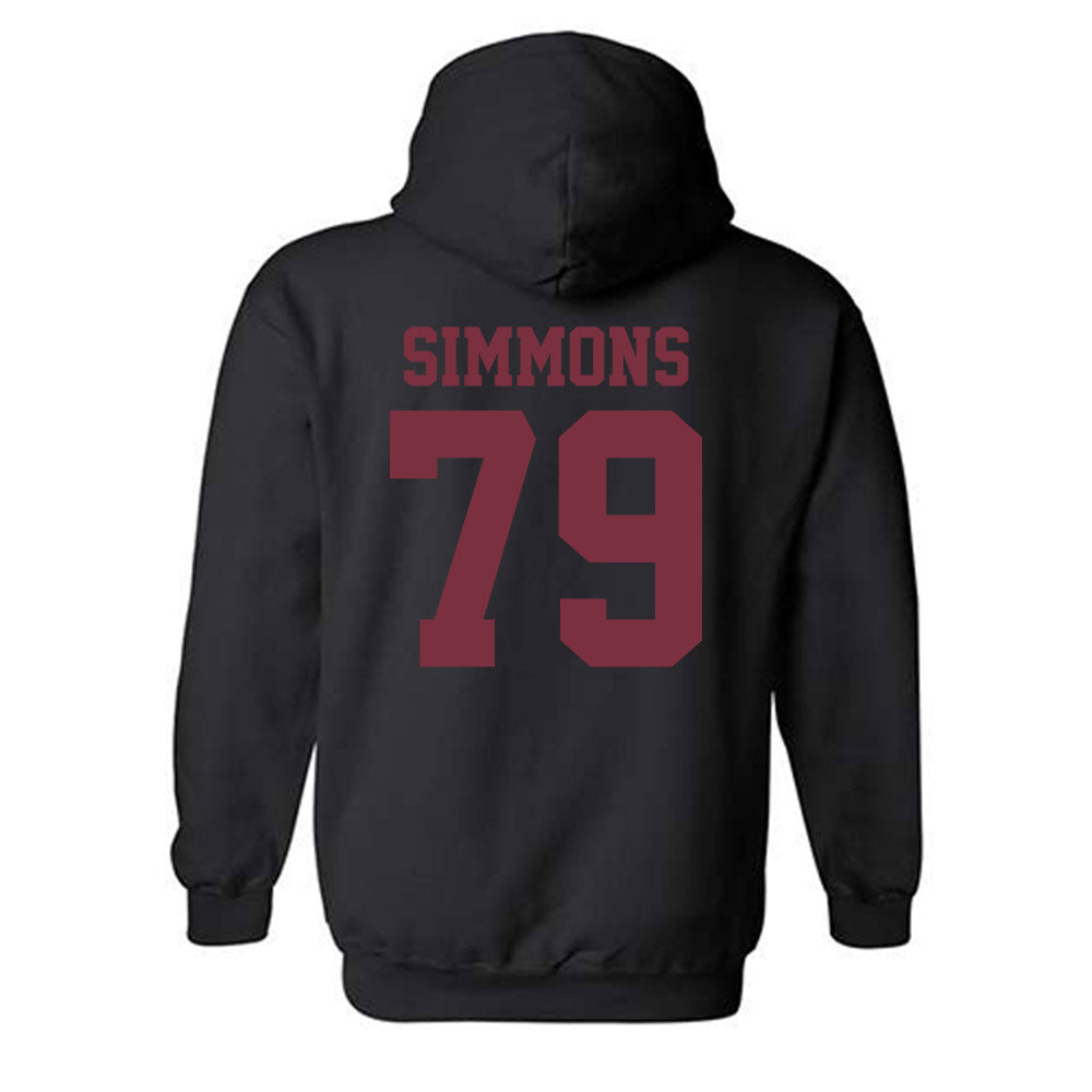 FSU - NCAA Football : Lucas Simmons - Sports Shersey Hooded Sweatshirt