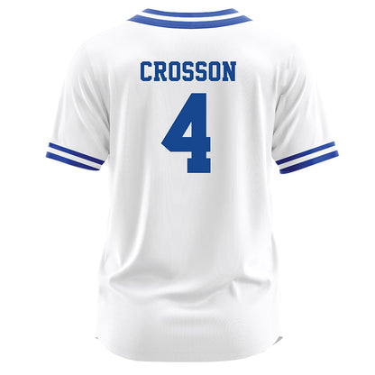 CNU - NCAA Baseball : Scott Crosson - White Jersey