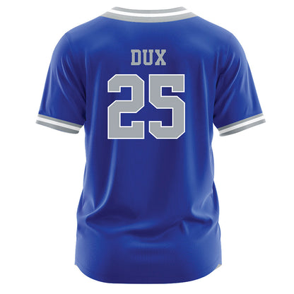 CNU - NCAA Baseball : Marcus Dux - Blue Jersey