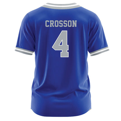 CNU - NCAA Baseball : Scott Crosson - Blue Jersey