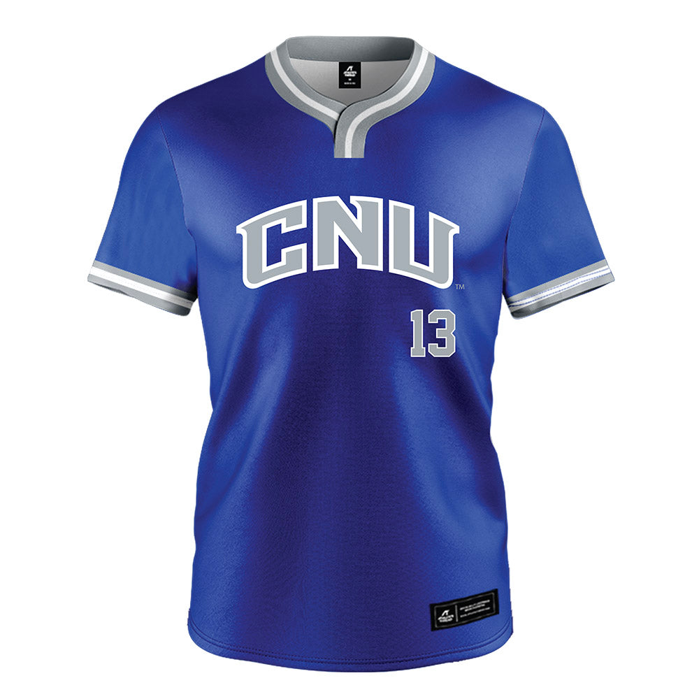 CNU - NCAA Baseball : Doc Daniels - Blue Jersey