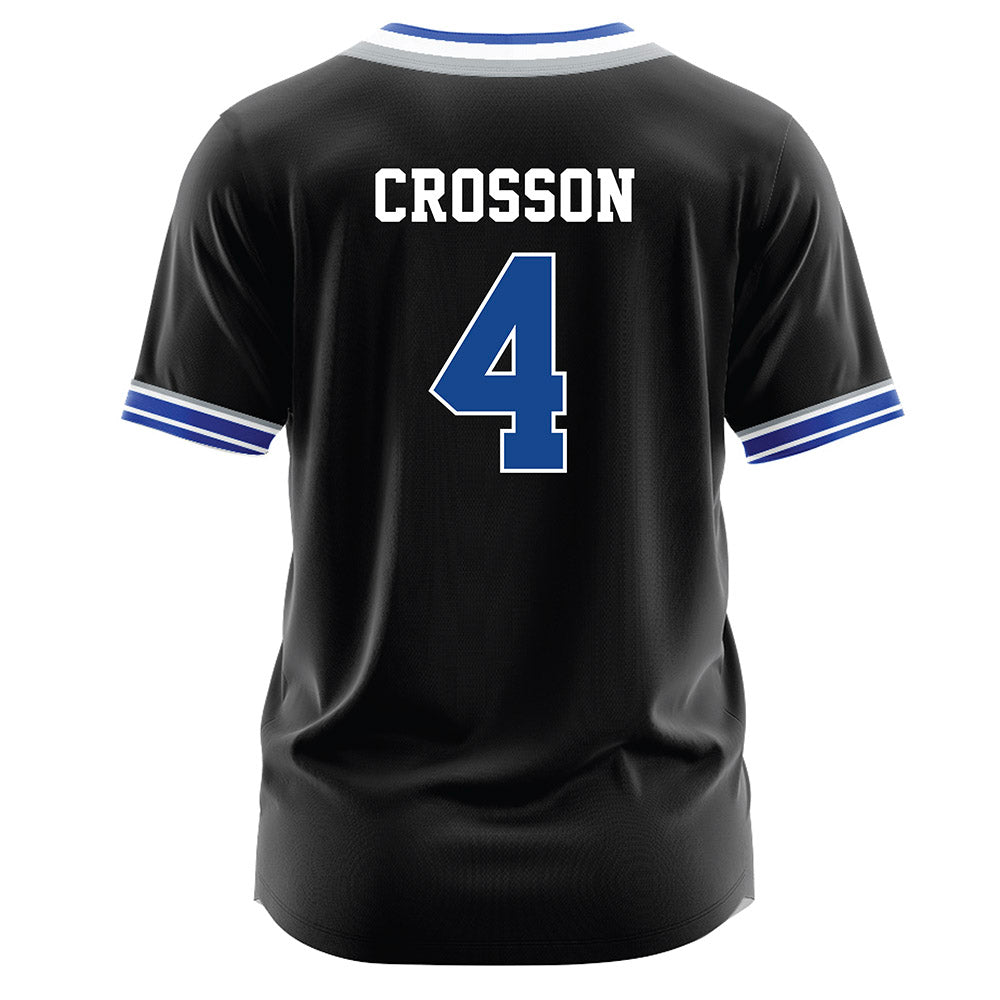 CNU - NCAA Baseball : Scott Crosson - Black Jersey