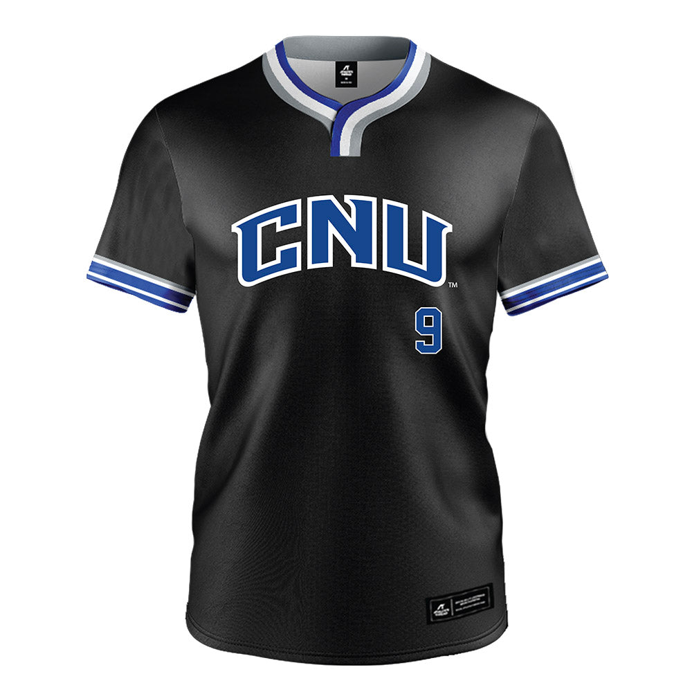 CNU - NCAA Baseball : Cooper Newell - Black Jersey-0