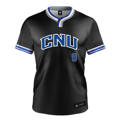 CNU - NCAA Baseball : Cooper Newell - Black Jersey-0