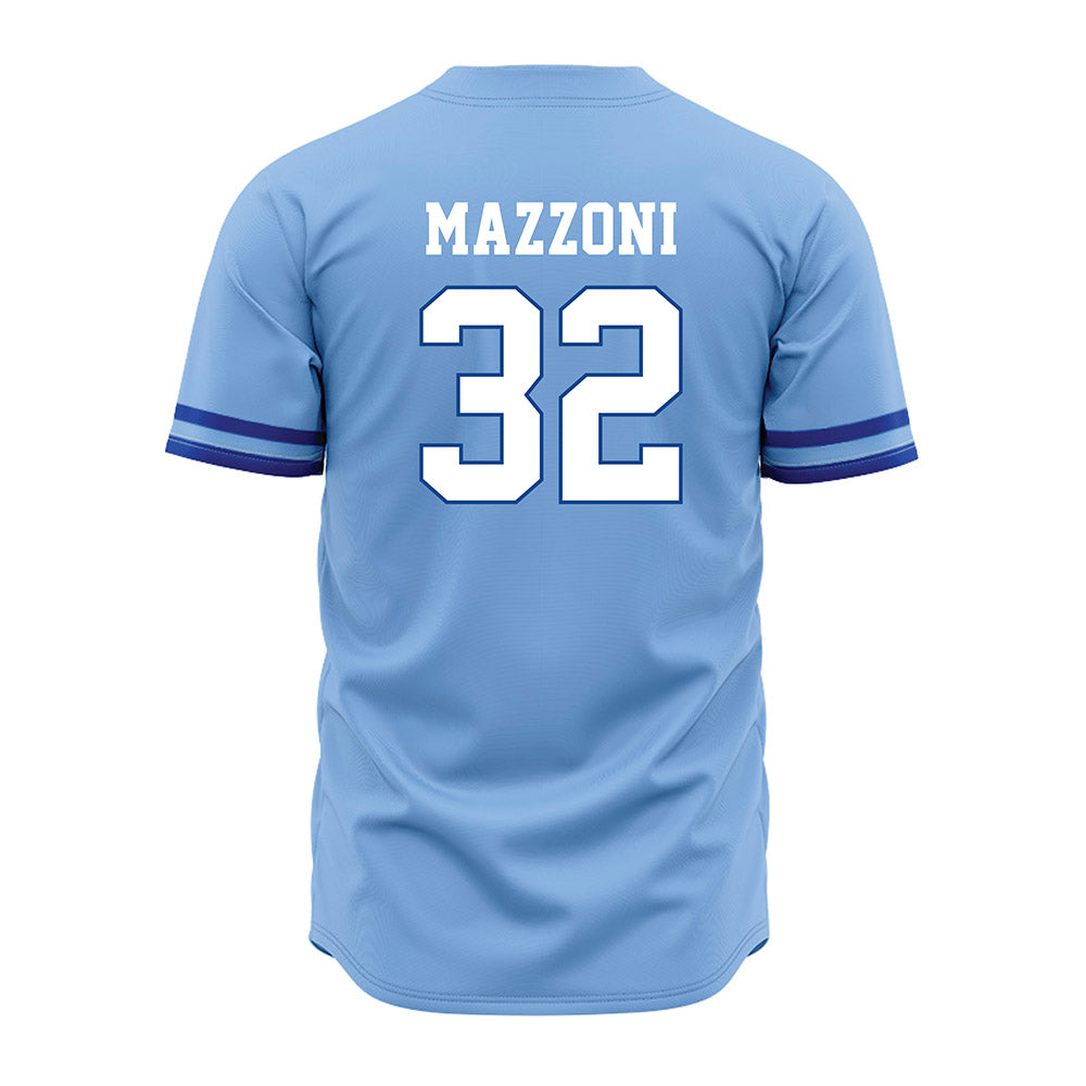 CNU - NCAA Baseball : Wayne Mazzoni - Light Blue Jersey-1