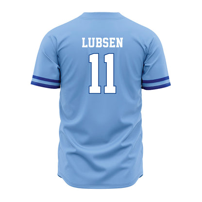 CNU - NCAA Baseball : Lincoln Lubsen - Light Blue Jersey