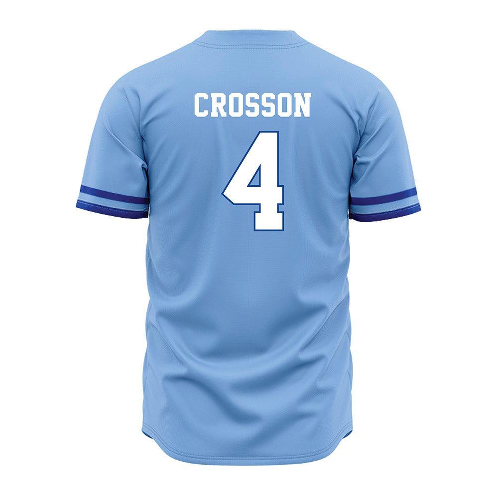 CNU - NCAA Baseball : Scott Crosson - Light Blue Jersey