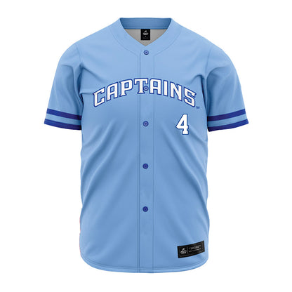 CNU - NCAA Baseball : Scott Crosson - Light Blue Jersey