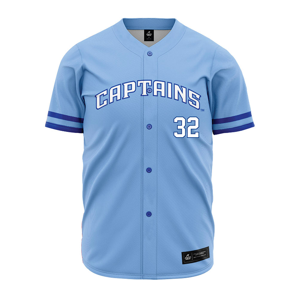 CNU - NCAA Baseball : Wayne Mazzoni - Light Blue Jersey-0
