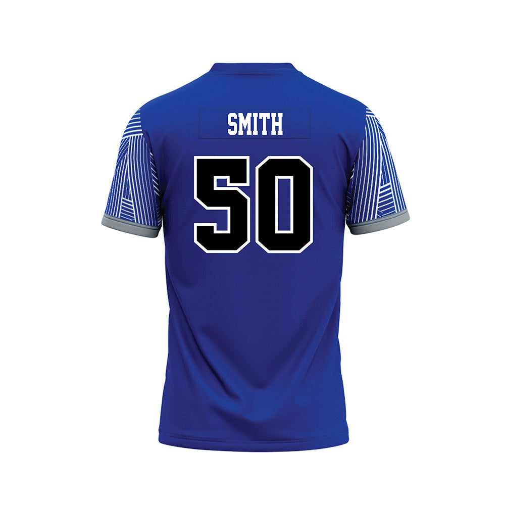 CNU - NCAA Football : Bryson Smith - Blue Football Jersey-1