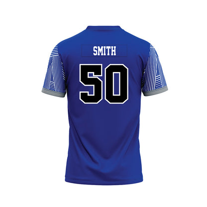 CNU - NCAA Football : Bryson Smith - Blue Football Jersey-1