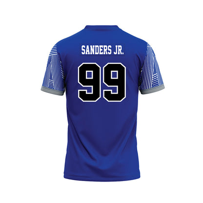 CNU - NCAA Football : Shaun Sanders Jr. - Blue Football Jersey-1