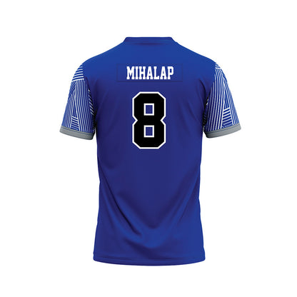CNU - NCAA Football : Isaak Mihalap - Blue Football Jersey-1