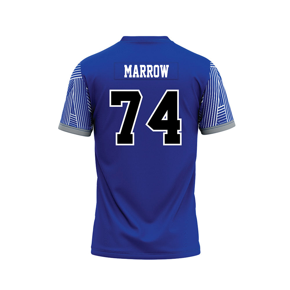 CNU - NCAA Football : Kashawn Marrow - Blue Football Jersey-1