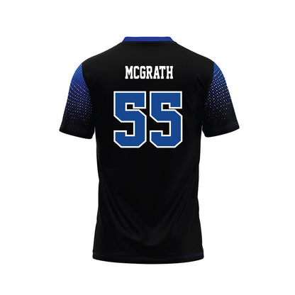 CNU - NCAA Football : Daniel McGrath - Black Football Jersey-1