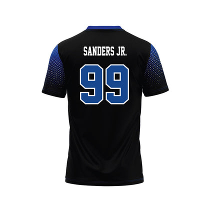 CNU - NCAA Football : Shaun Sanders Jr. - Black Football Jersey-1
