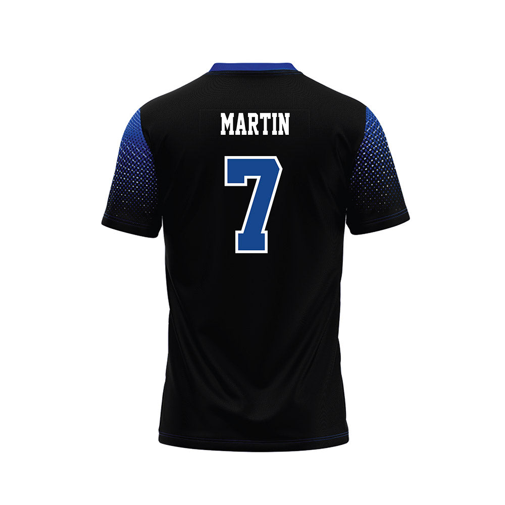 CNU - NCAA Football : Noah Martin - Black Football Jersey-1