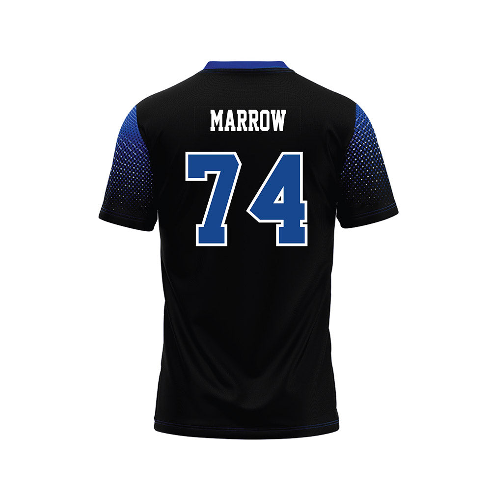 CNU - NCAA Football : Kashawn Marrow - Black Football Jersey-1