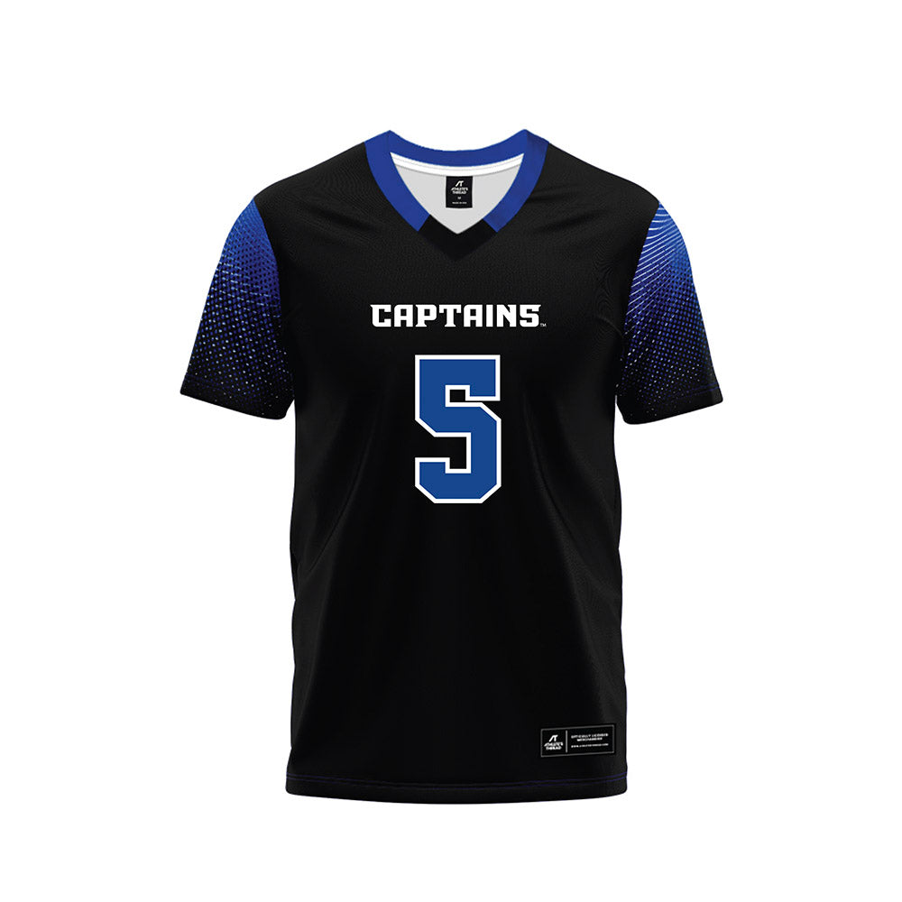 CNU - NCAA Football : Gunner White - Black Football Jersey