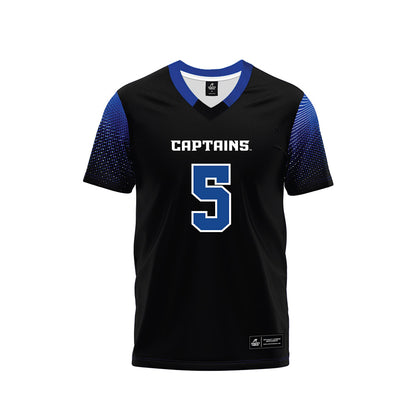 CNU - NCAA Football : Gunner White - Black Football Jersey