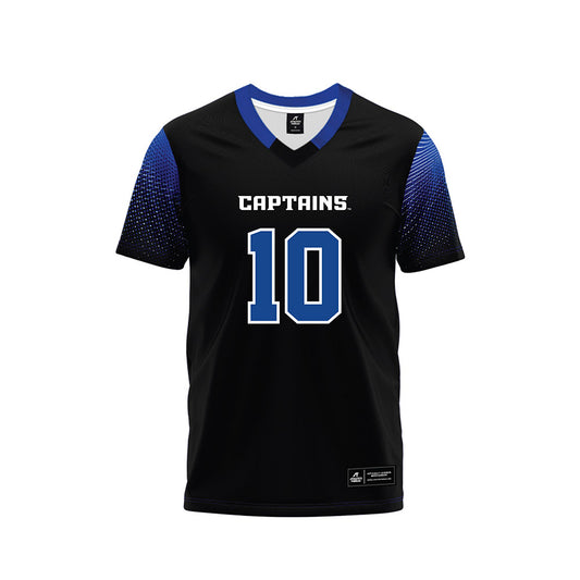 CNU - NCAA Football : Connor Barry - Black Football Jersey