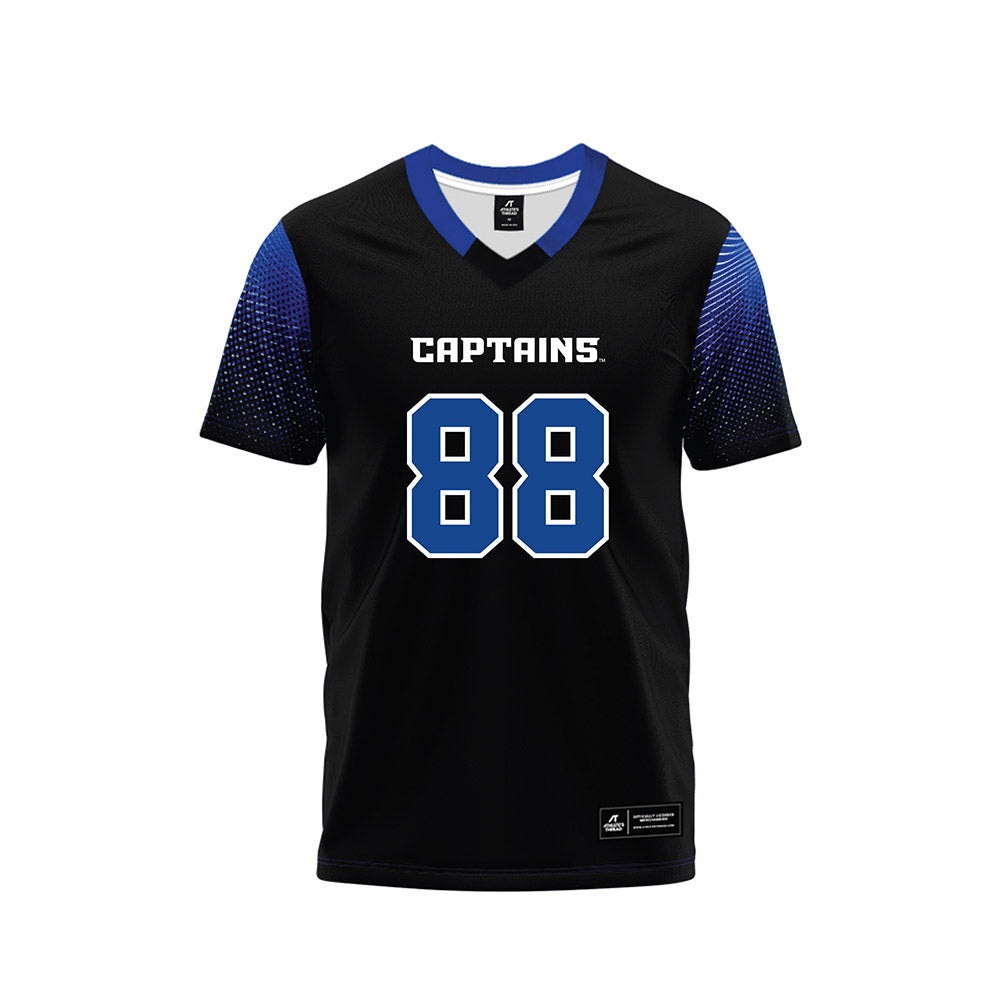 CNU - NCAA Football : Deven Norman - Black Football Jersey-0