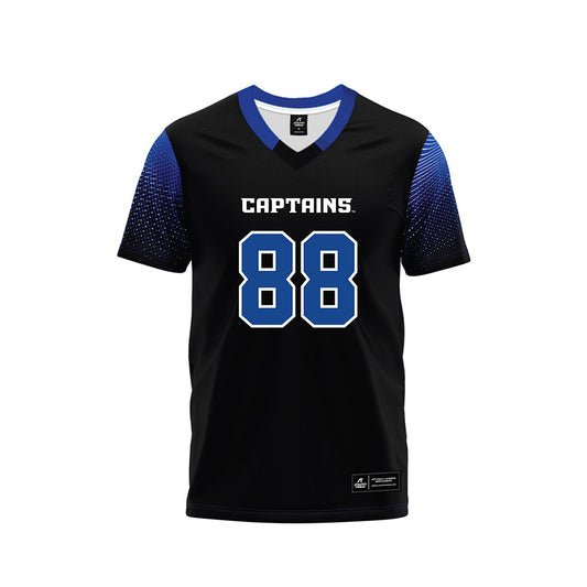 CNU - NCAA Football : Deven Norman - Black Football Jersey-0